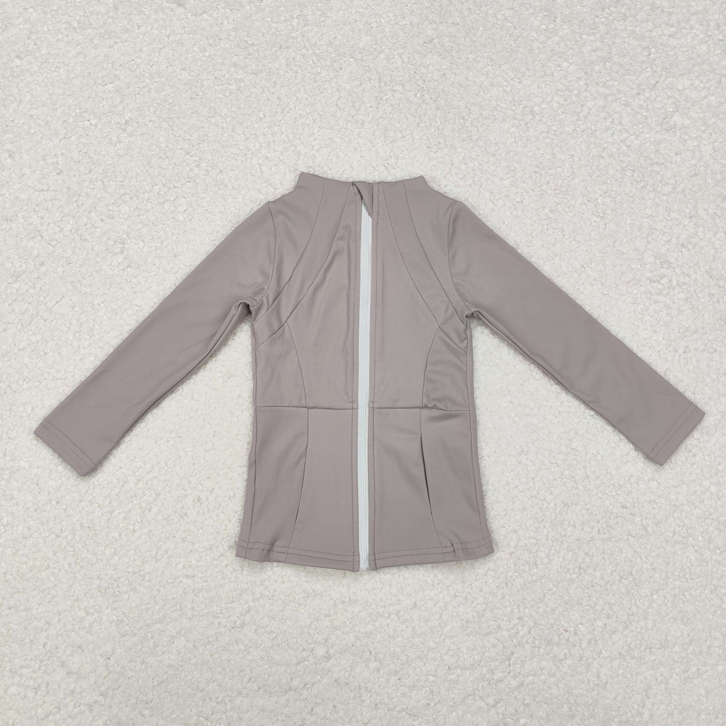 Sibling Baby Girls Long Sleeve Yoga Active Zipper Pockets Jackets Top