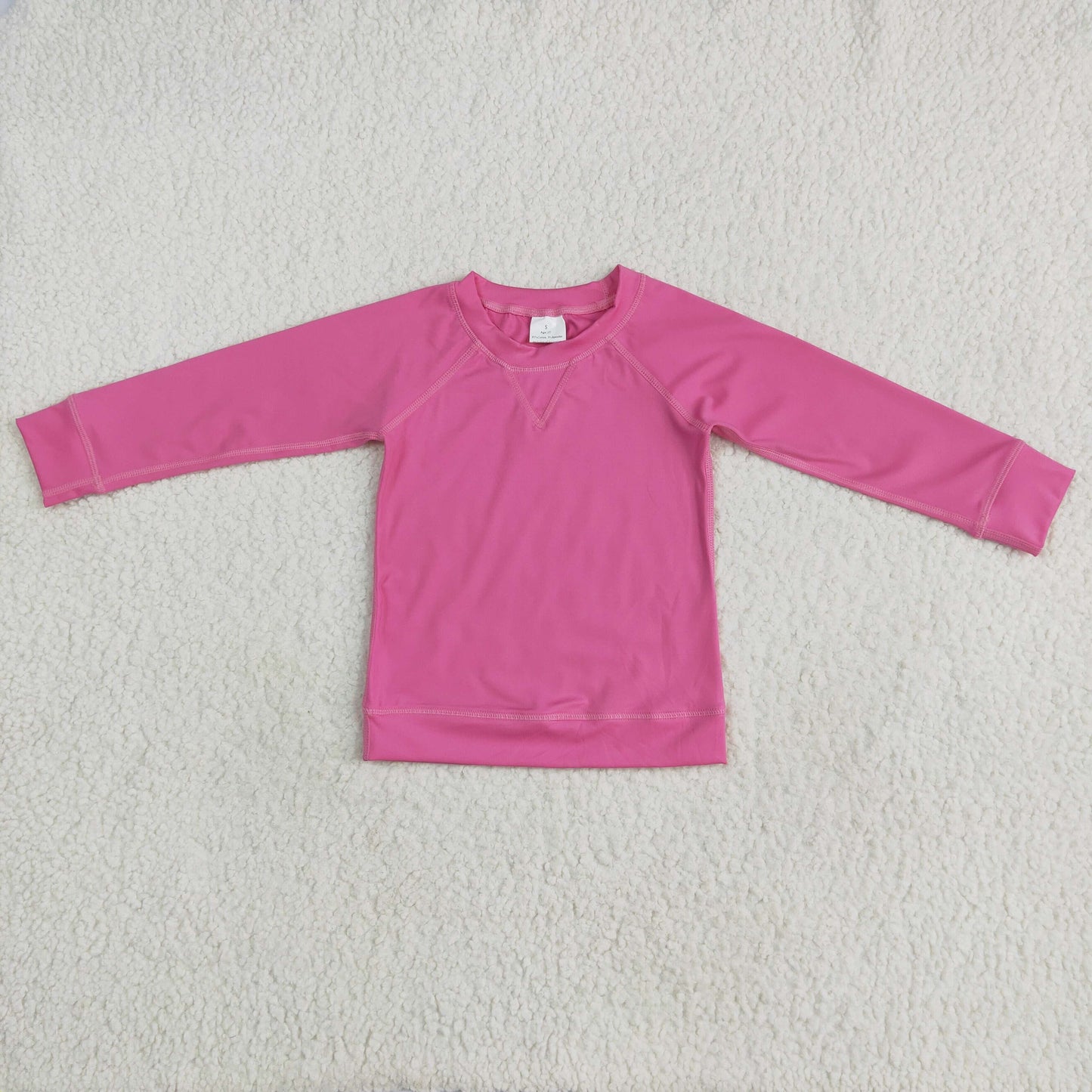 Sibling Baby Girls Colorful Long Sleeves Yoga Shirts Tops