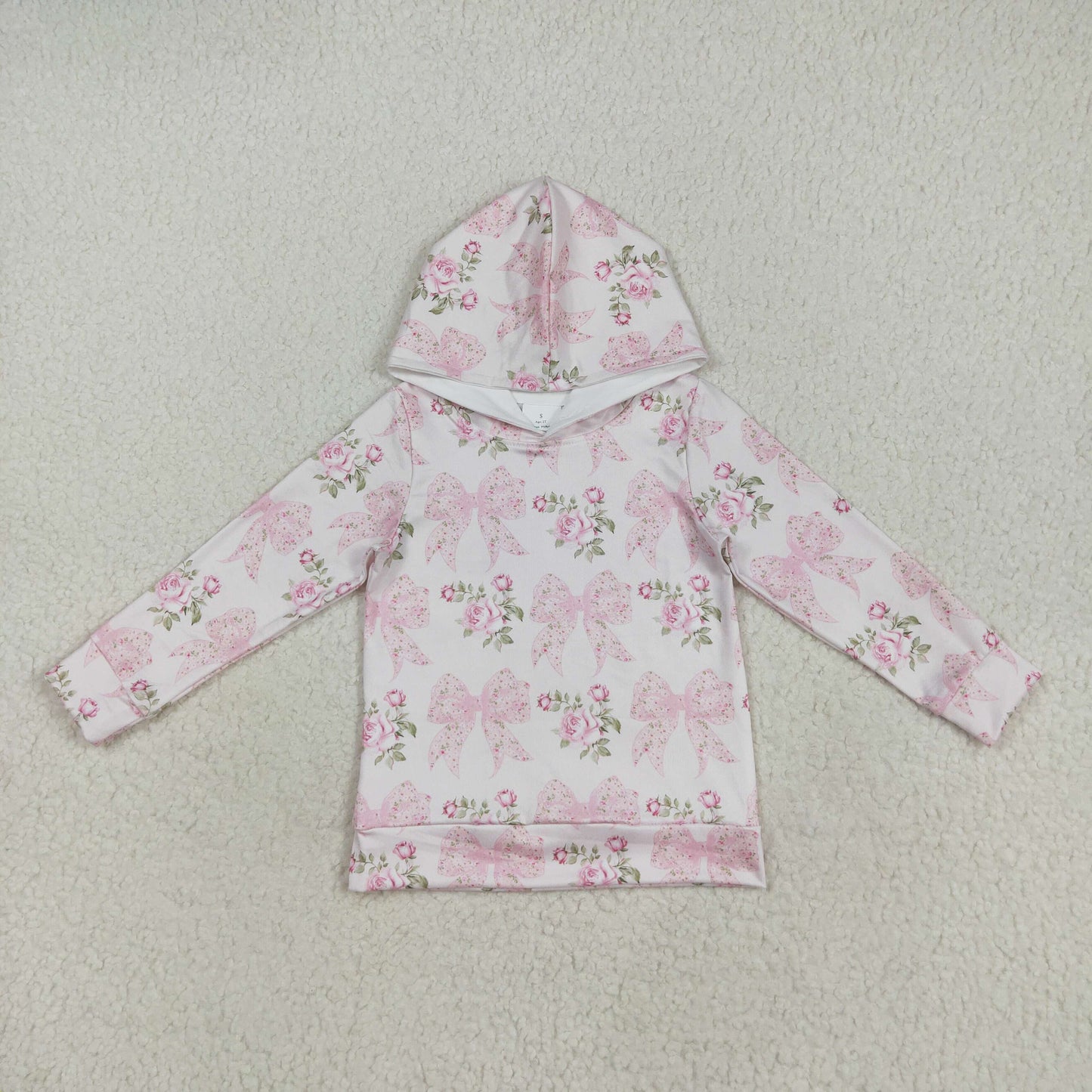 Sibling Baby Girls Bows Ducks Santa Long Sleeves Hoodies Top