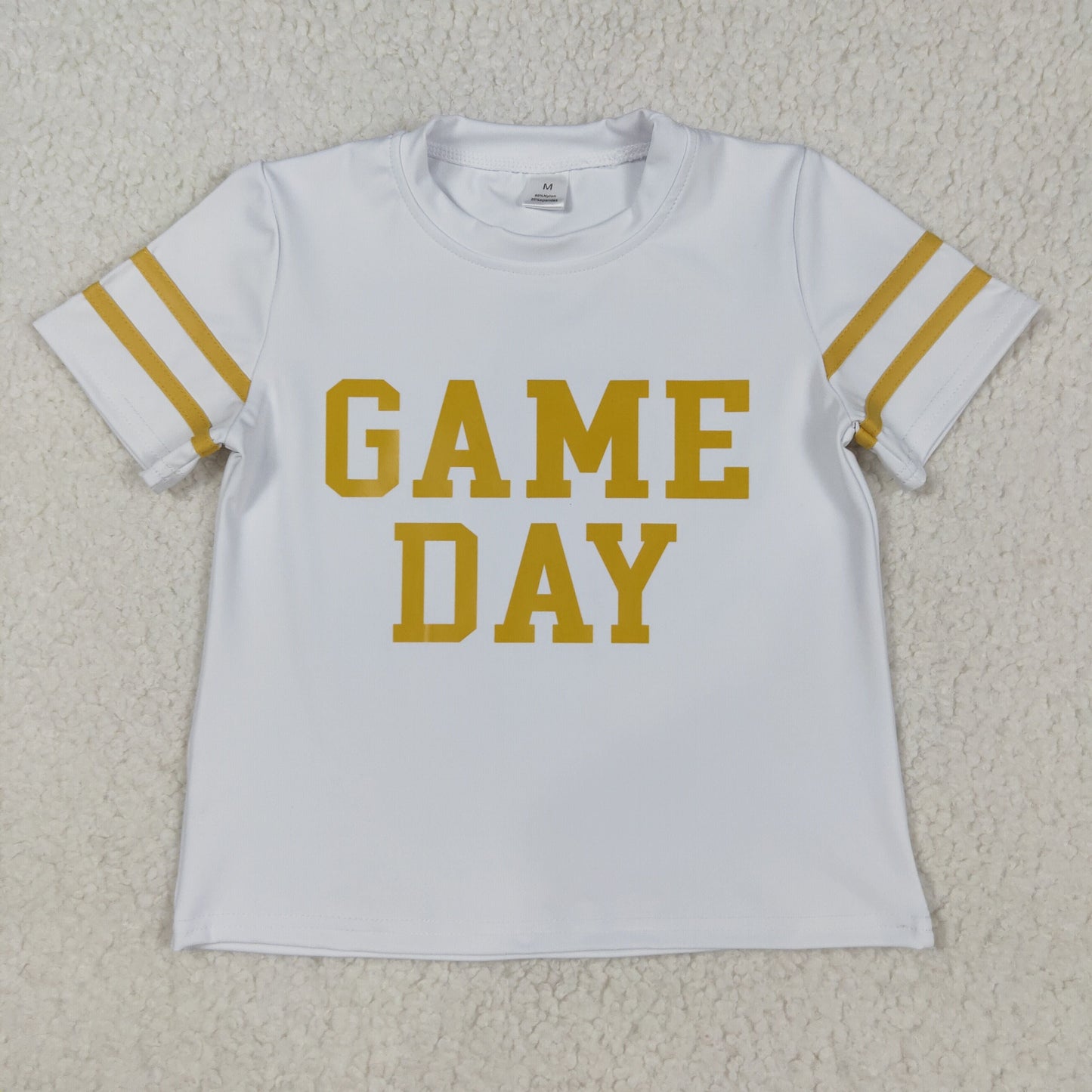 Sibling Baby Girls Game Day Yoga Active Team Tee Shirts Tops