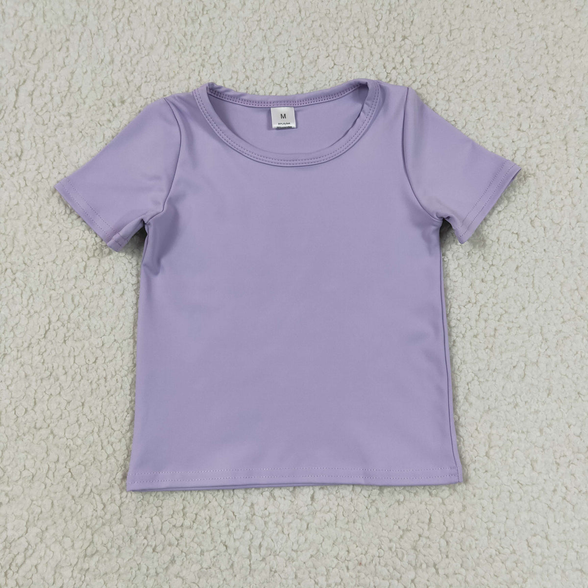 Sibling Baby Girls Short Sleeve Colorful Yoga Active T-shirts Tops