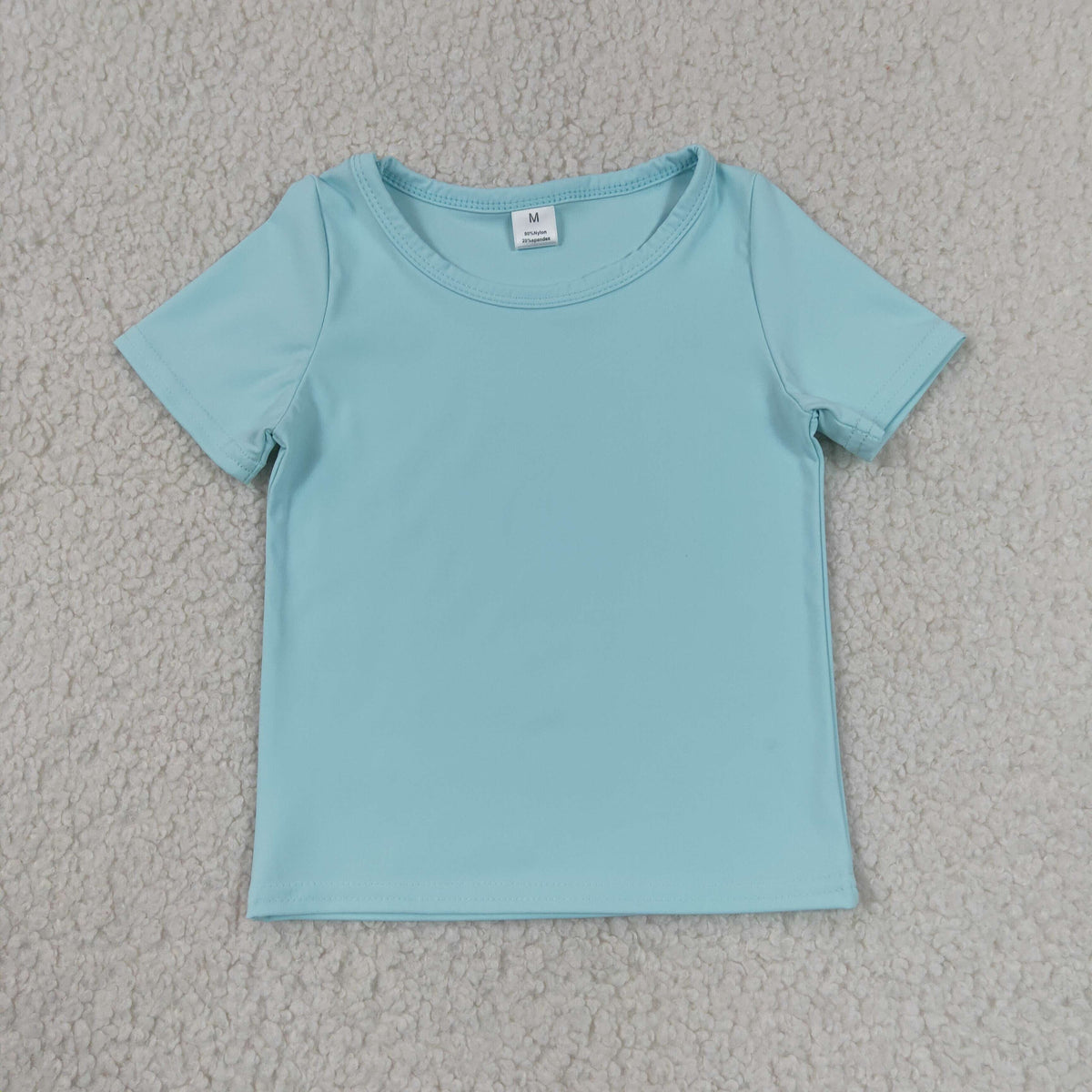 Sibling Baby Girls Short Sleeve Colorful Yoga Active T-shirts Tops