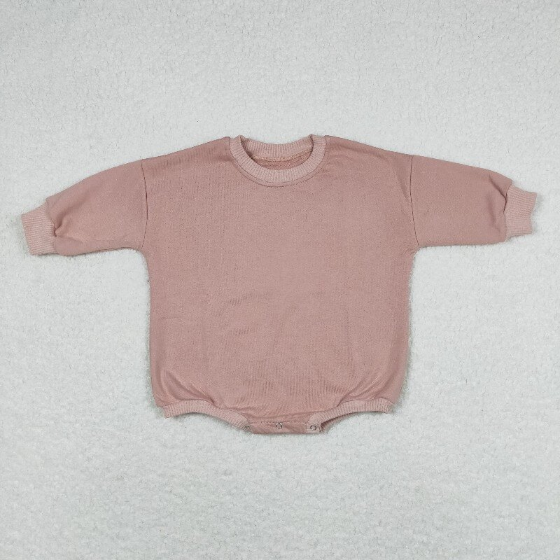 Sibling Baby Girls Long Sleeve Cotton Sweater Rompers