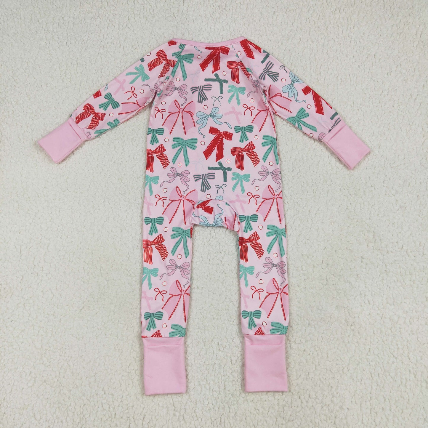 Sibling Baby Girls Colorful Flowers Bows Two Way Zip Convertible Rompers