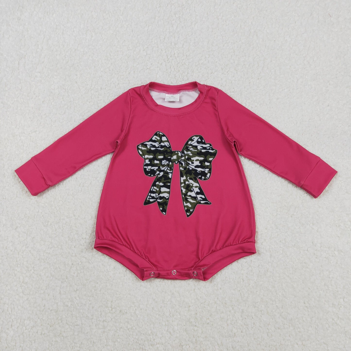Sibling Baby Boys Girls Camo Bows Ducks Southern Hunting Rompers
