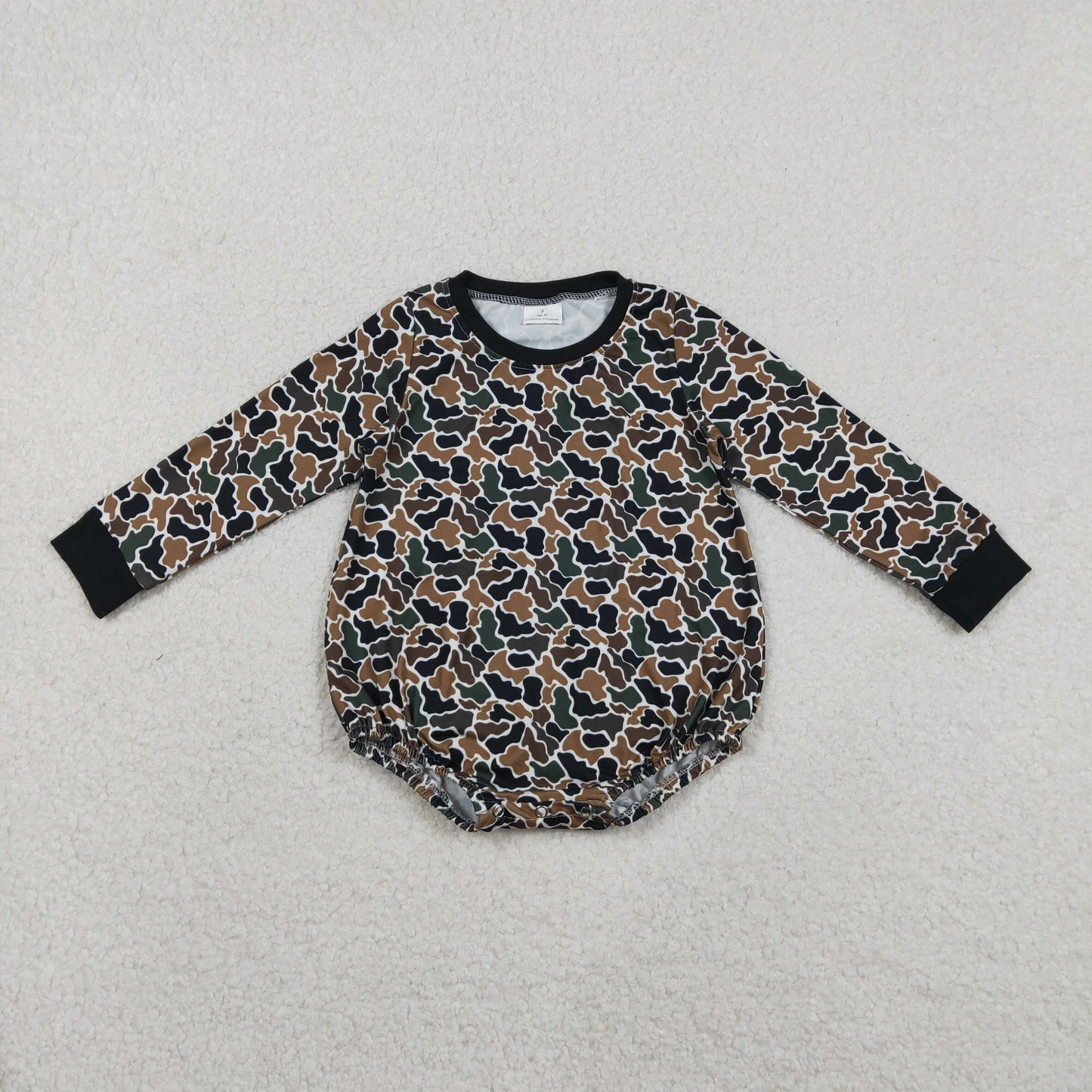 Sibling Baby Boys Girls Camo Bows Ducks Southern Hunting Rompers