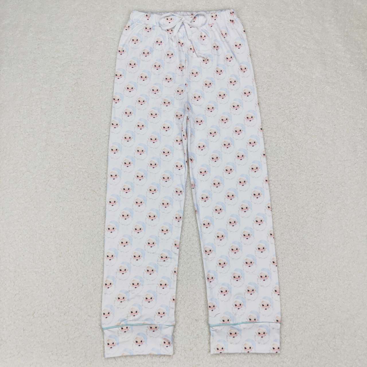 Sibling Adult Men Women Santa Cows Holly Checked Christmas Pajamas Flare Pants