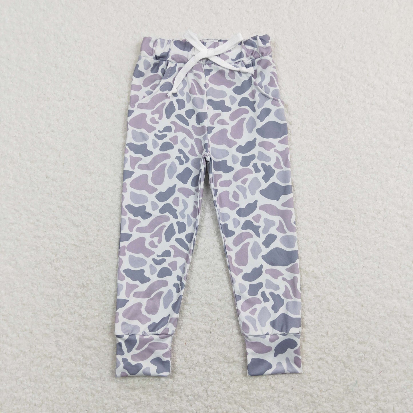 Sibling Baby Boys Southern Light Grey Camo Pockets Short Pant Clothes Sets Zip Rompers