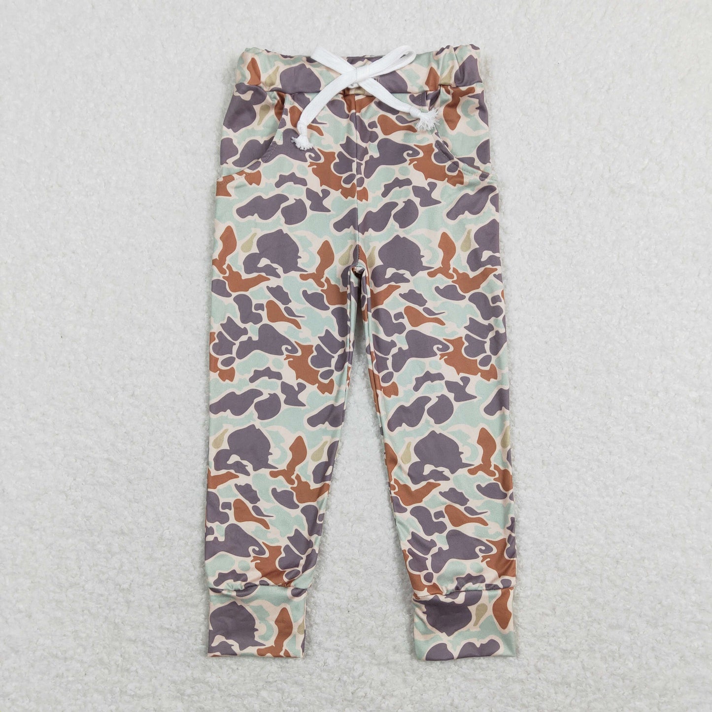 Sibling Baby Boys Southern Hunting Camo Pockets Legging Pants Bottom