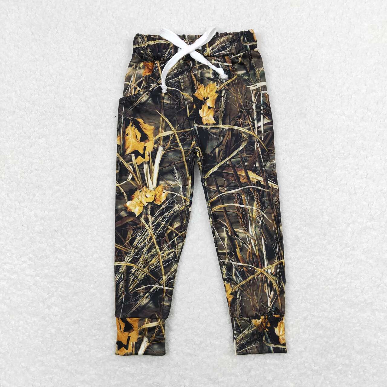 Sibling Baby Boys Southern Hunting Camo Pockets Legging Pants Bottom