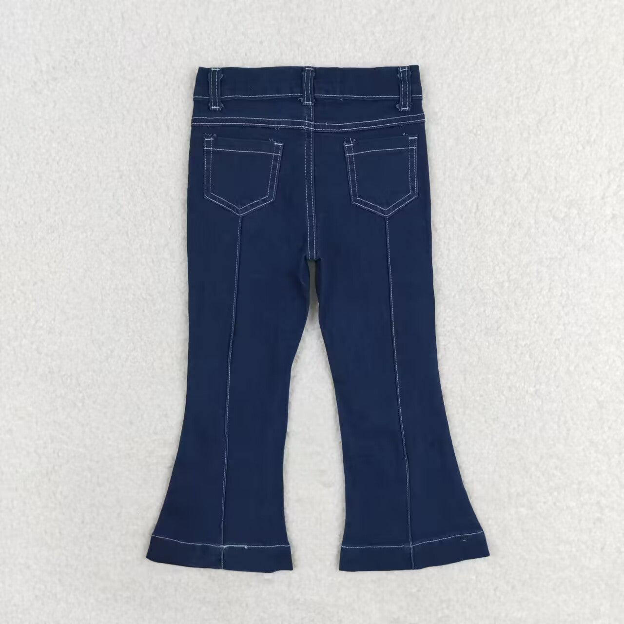 Sibling Baby Girls Hot Blue Bell Bottom Denim Pants Jeans
