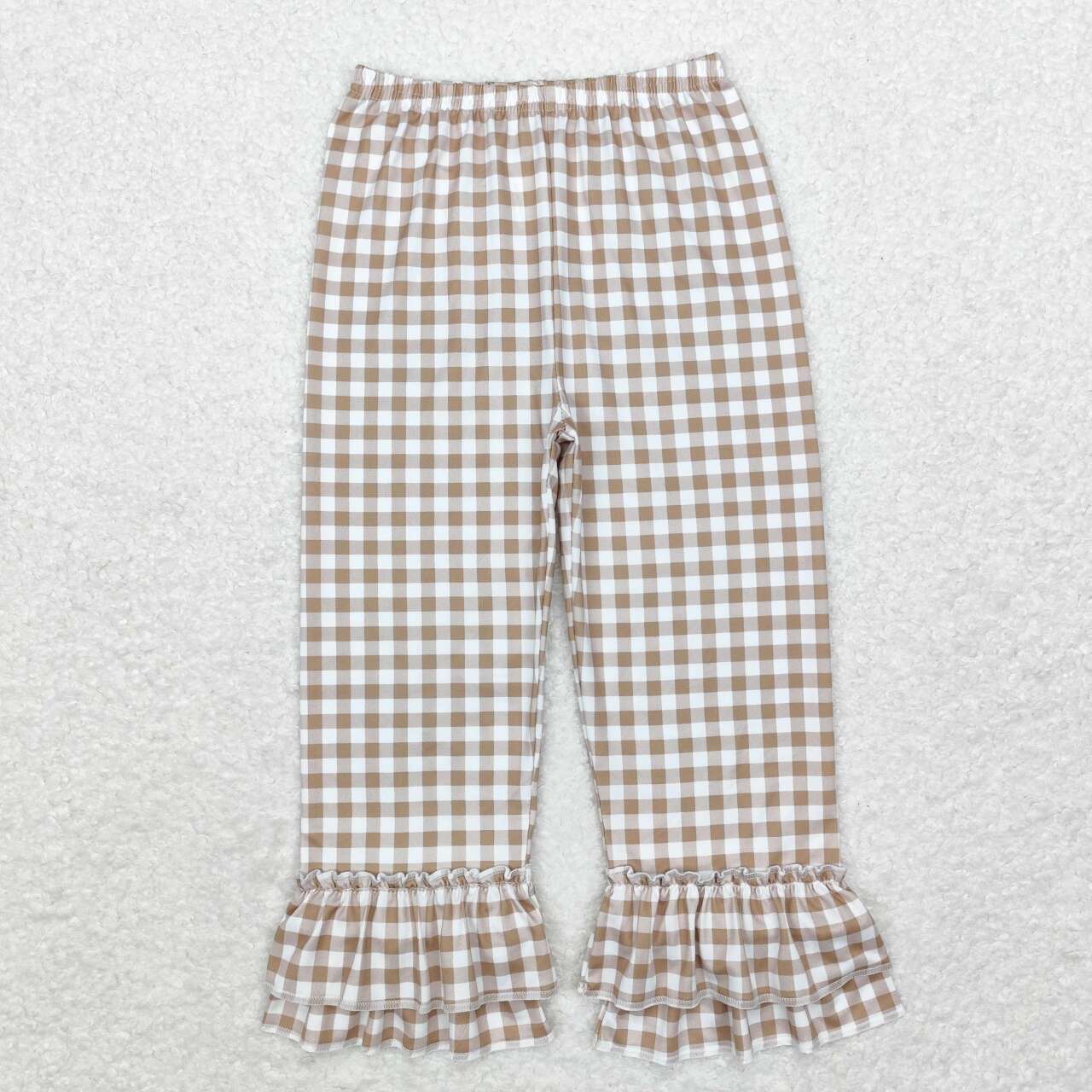 Sibling Baby Girls Spring Fall Ruffle Leggings Bell Bottom Pants