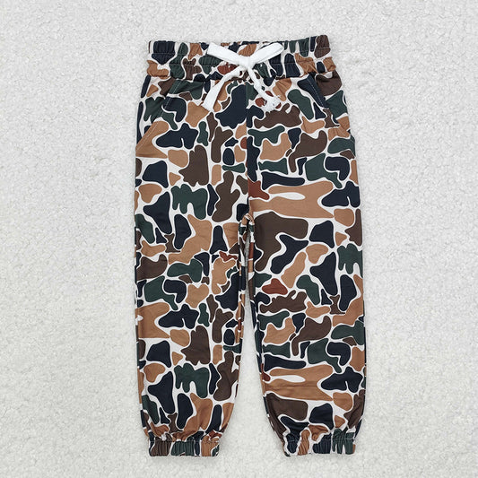 P0650 Baby kids duck camouflage jogger pants