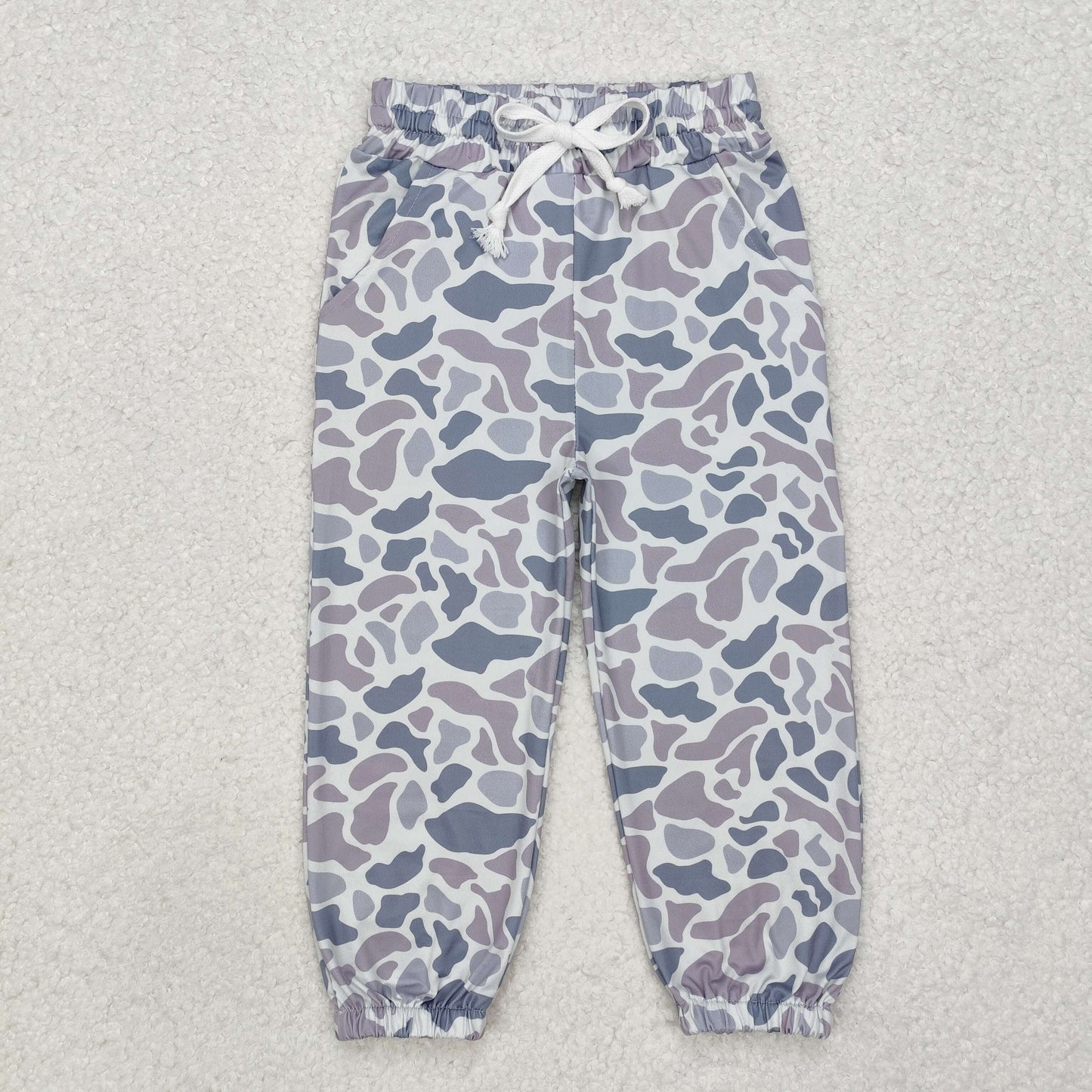 Sibling Baby Boys Southern Light Grey Camo Pockets Short Pant Clothes Sets Zip Rompers