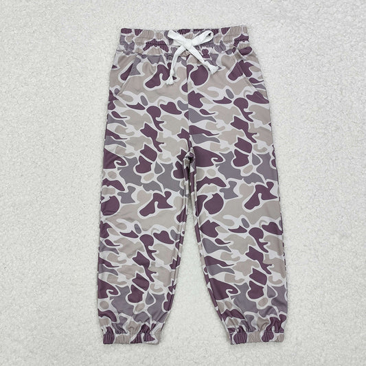 P0652 Baby kids grey camouflage jogger pants