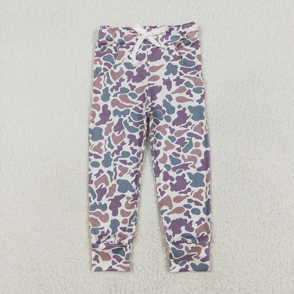 P0659 baby boy clothes green camouflage boys jogger pants