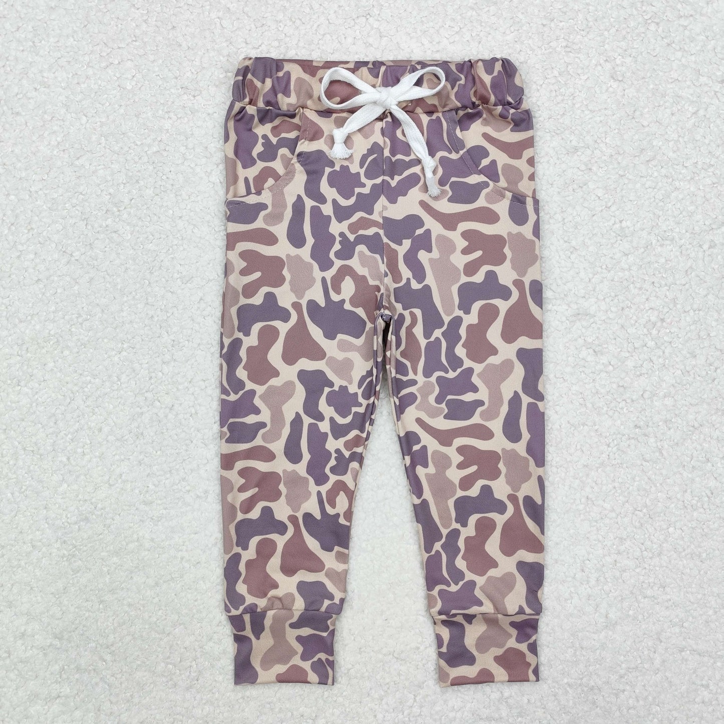 Sibling Baby Boys Southern Hunting Camo Pockets Legging Pants Bottom