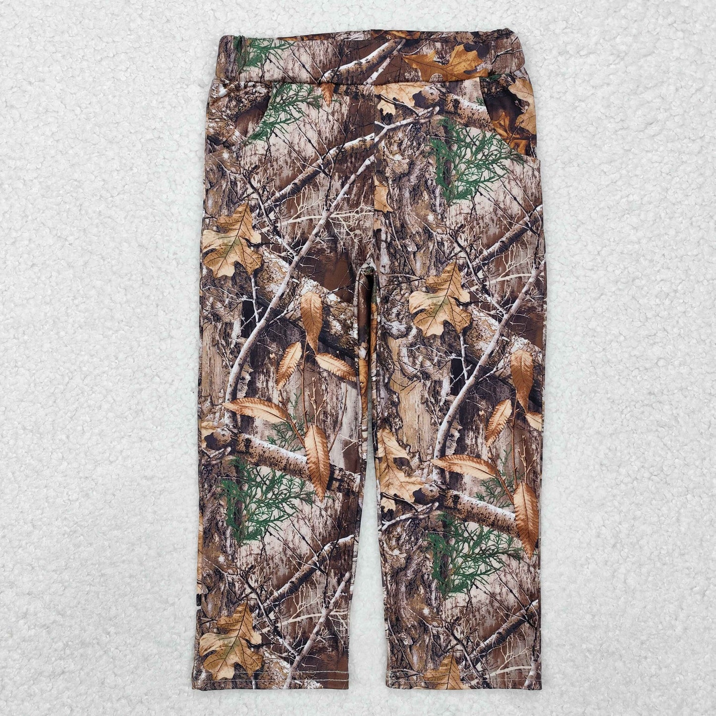Sibling Baby Boys Southern Hunting Camo Pockets Legging Pants Bottom