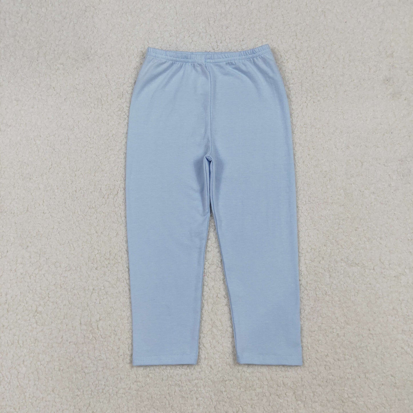 P0820 Baby Girls Light Blue Leggings Pant