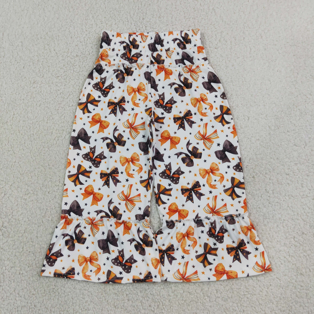 Sibling Baby Girls Bats Bows Camo Ducks Halloween Hunting Flare Pants Bottom