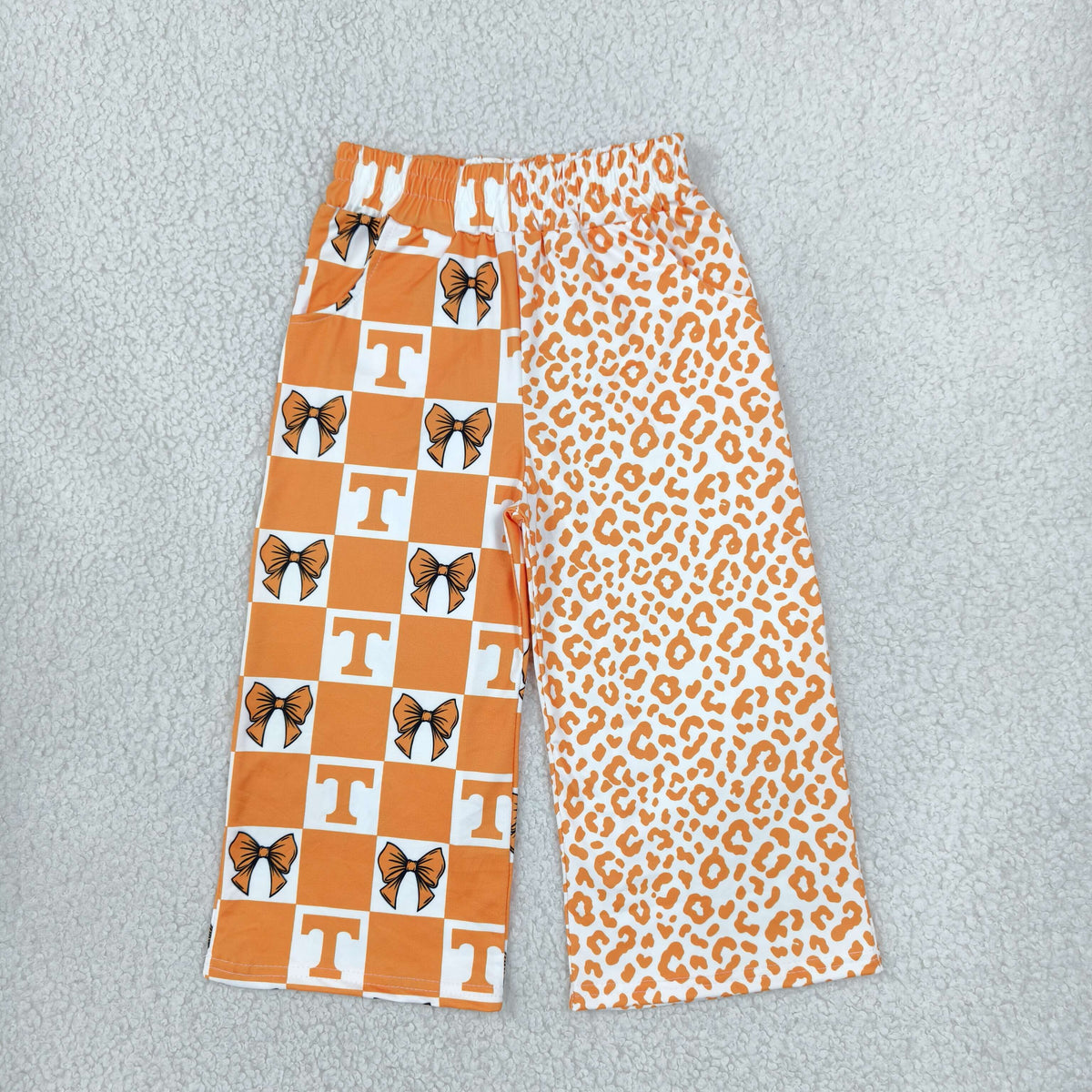 Mama and Me Girls Pockets Flare Pants Bottom