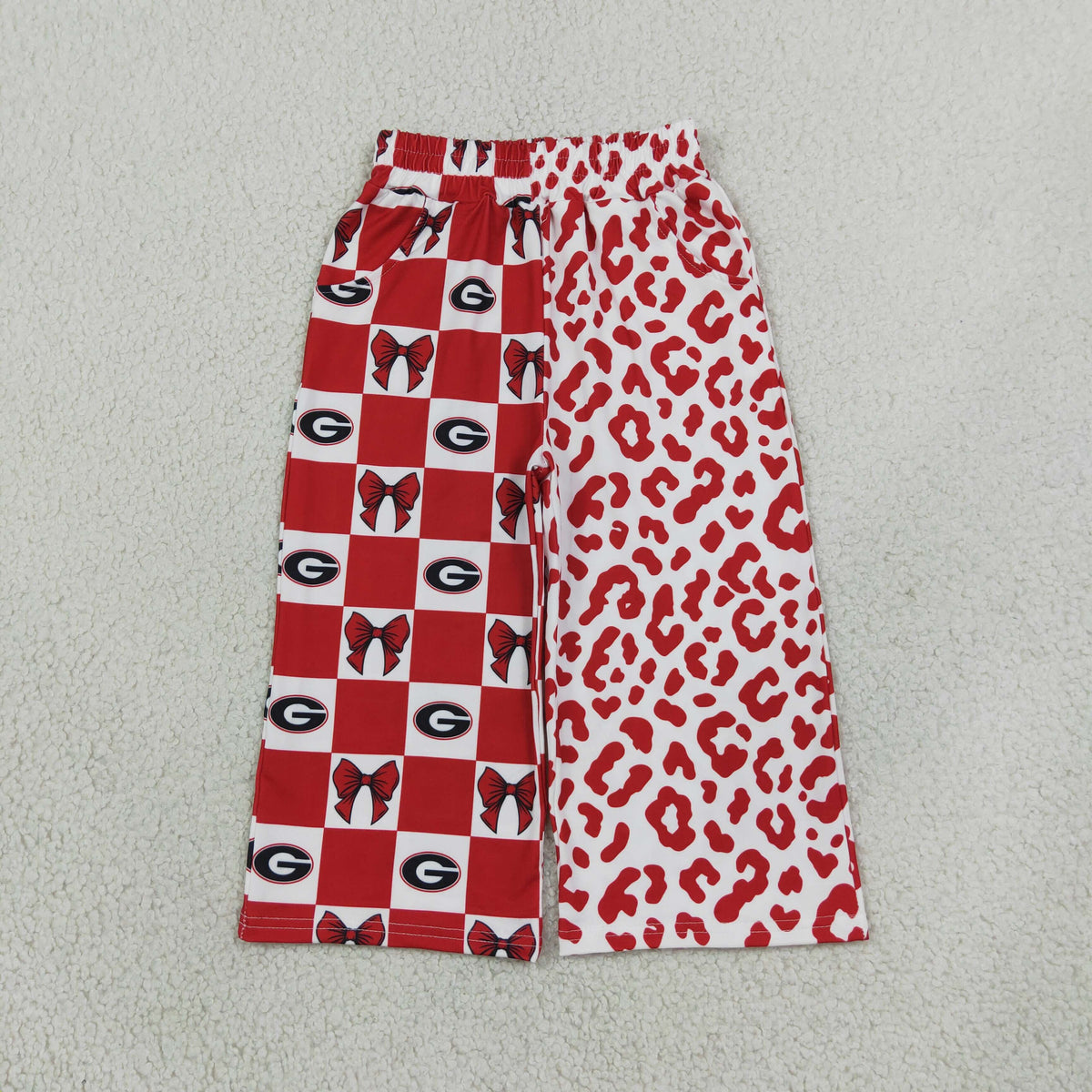Mama and Me Girls Pockets Flare Pants Bottom