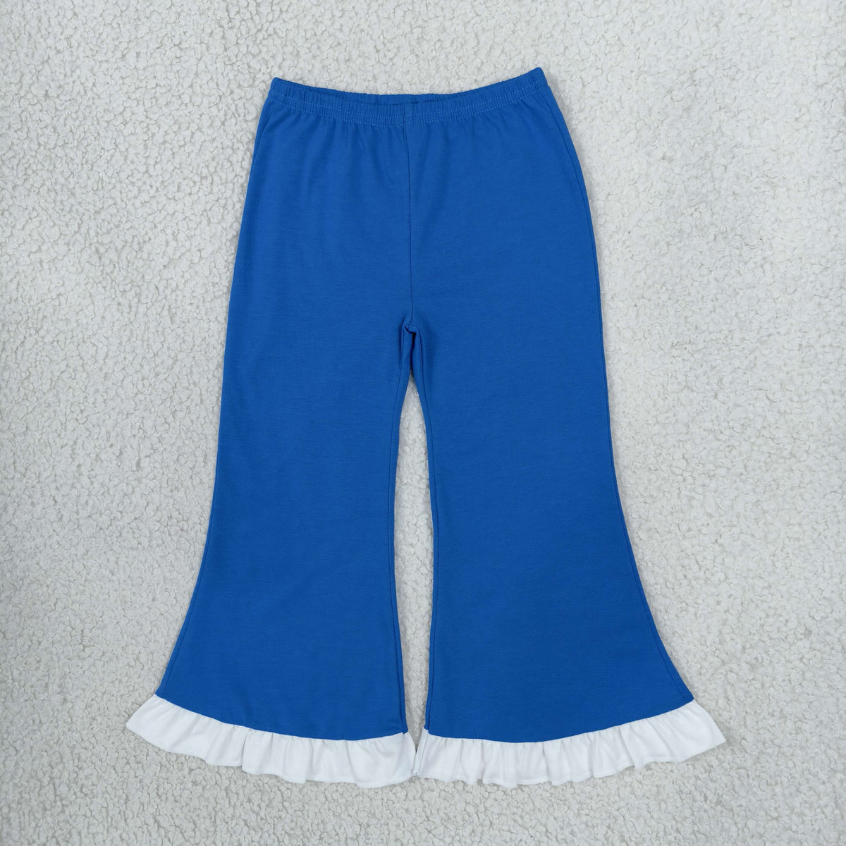 Sibling Baby Girls Ruffle Long Sleeve Shirts Tops Flare Pants Cotton Clothes Sets