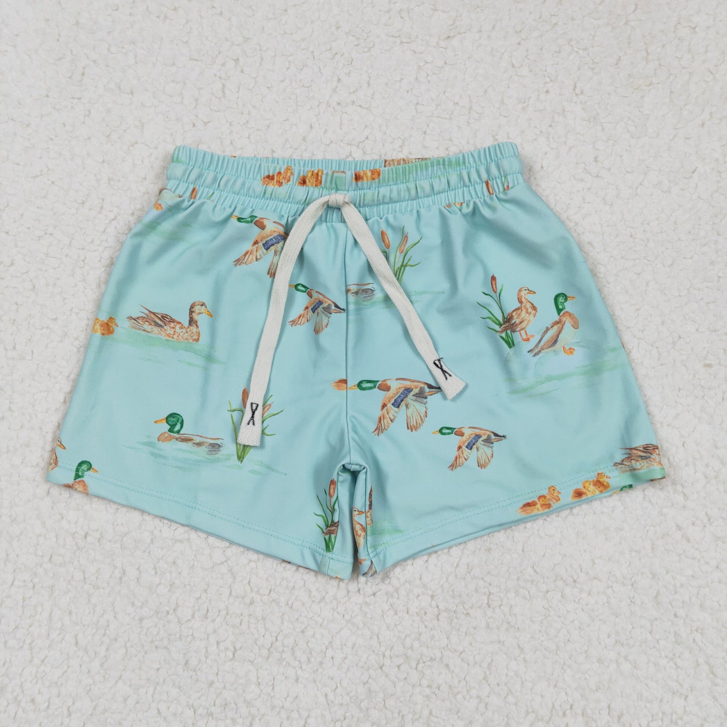 Sibling Baby Boys Hunting Ducks Trunks Shorts Bottom