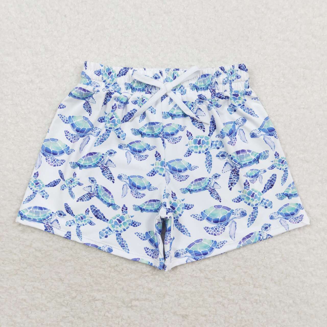 Sibling Baby Boys Summer Crab Fishes Trunks Swimsuits Swimwear