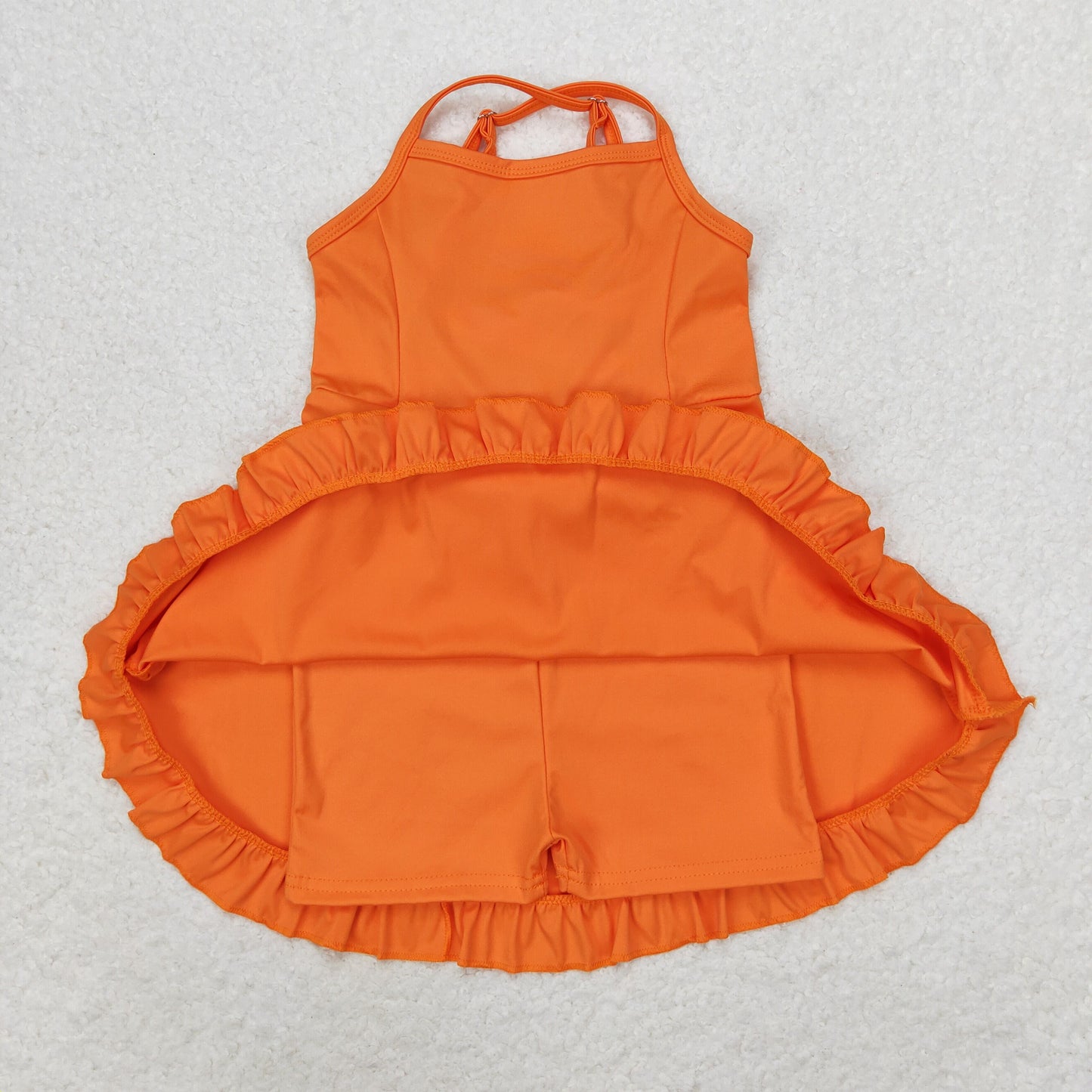 Sibling Baby Girls Knit Knee Length Active Wear Athletic Dresses