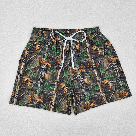 Adult Men real tree camouflage Trunks Swimsuits S0472