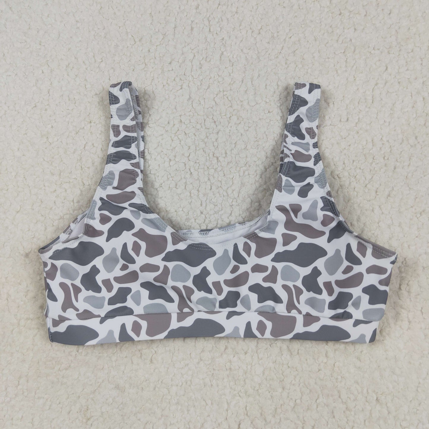 Sibling Adult Women Western Camouflage Top Bummies 2pcs Bikini Swimsuits Sets