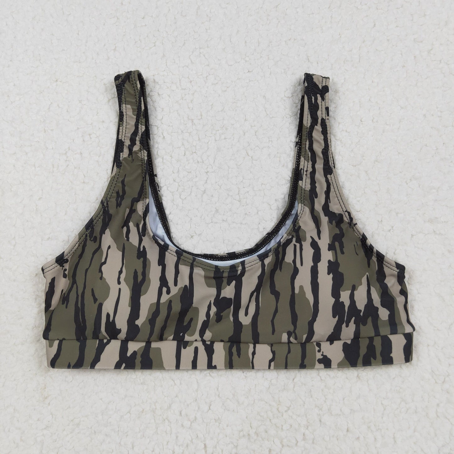 Sibling Adult Women Western Camouflage Top Bummies 2pcs Bikini Swimsuits Sets