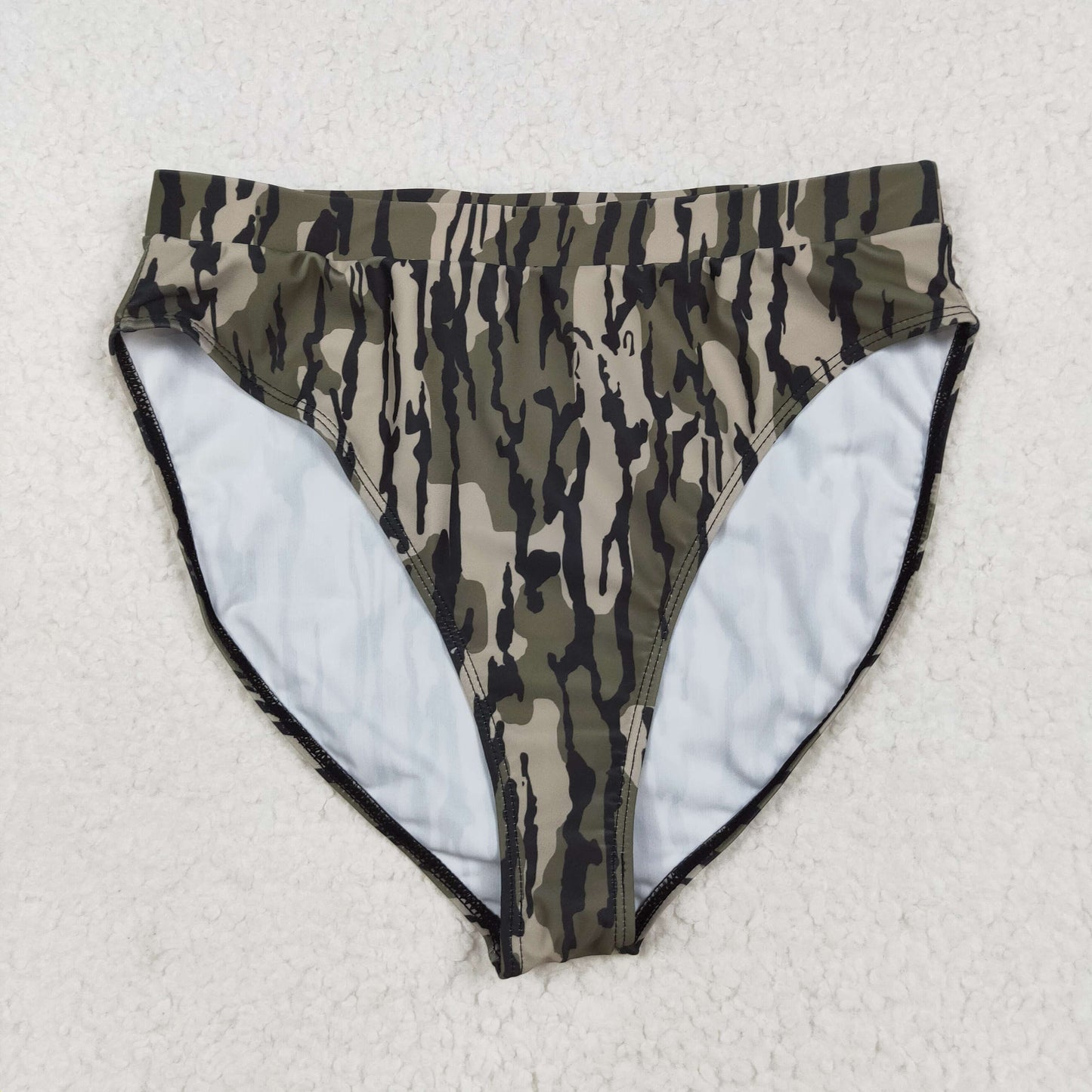 Sibling Adult Women Western Camouflage Top Bummies 2pcs Bikini Swimsuits Sets