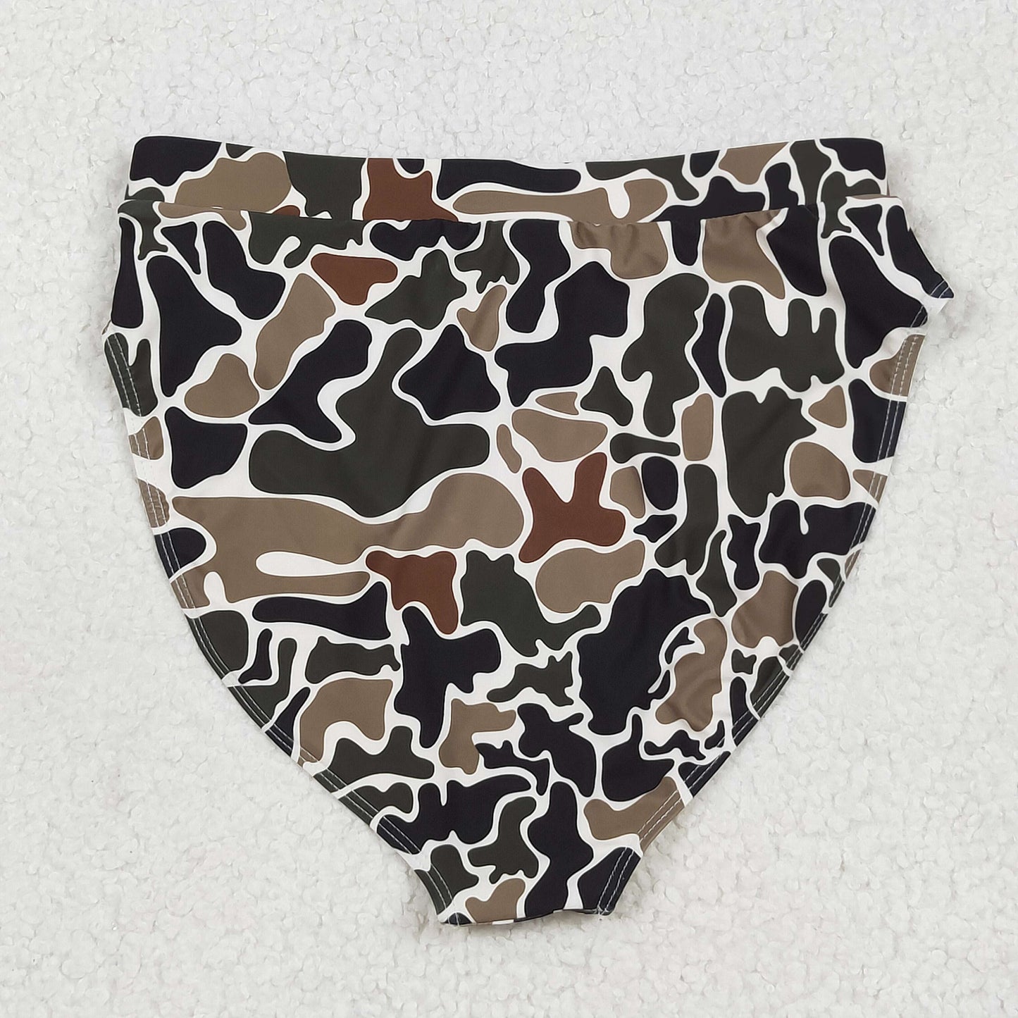 Sibling Adult Women Western Camouflage Top Bummies 2pcs Bikini Swimsuits Sets