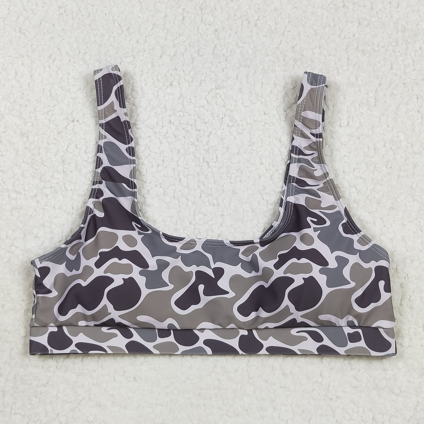 Sibling Adult Women Western Camouflage Top Bummies 2pcs Bikini Swimsuits Sets