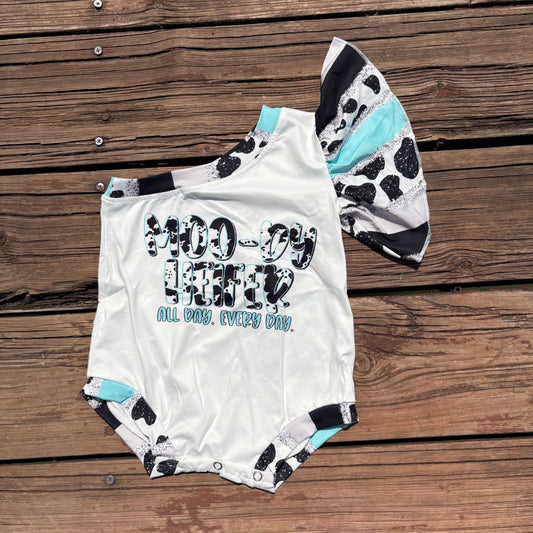 moody baby girls single sleeve romper SR0320