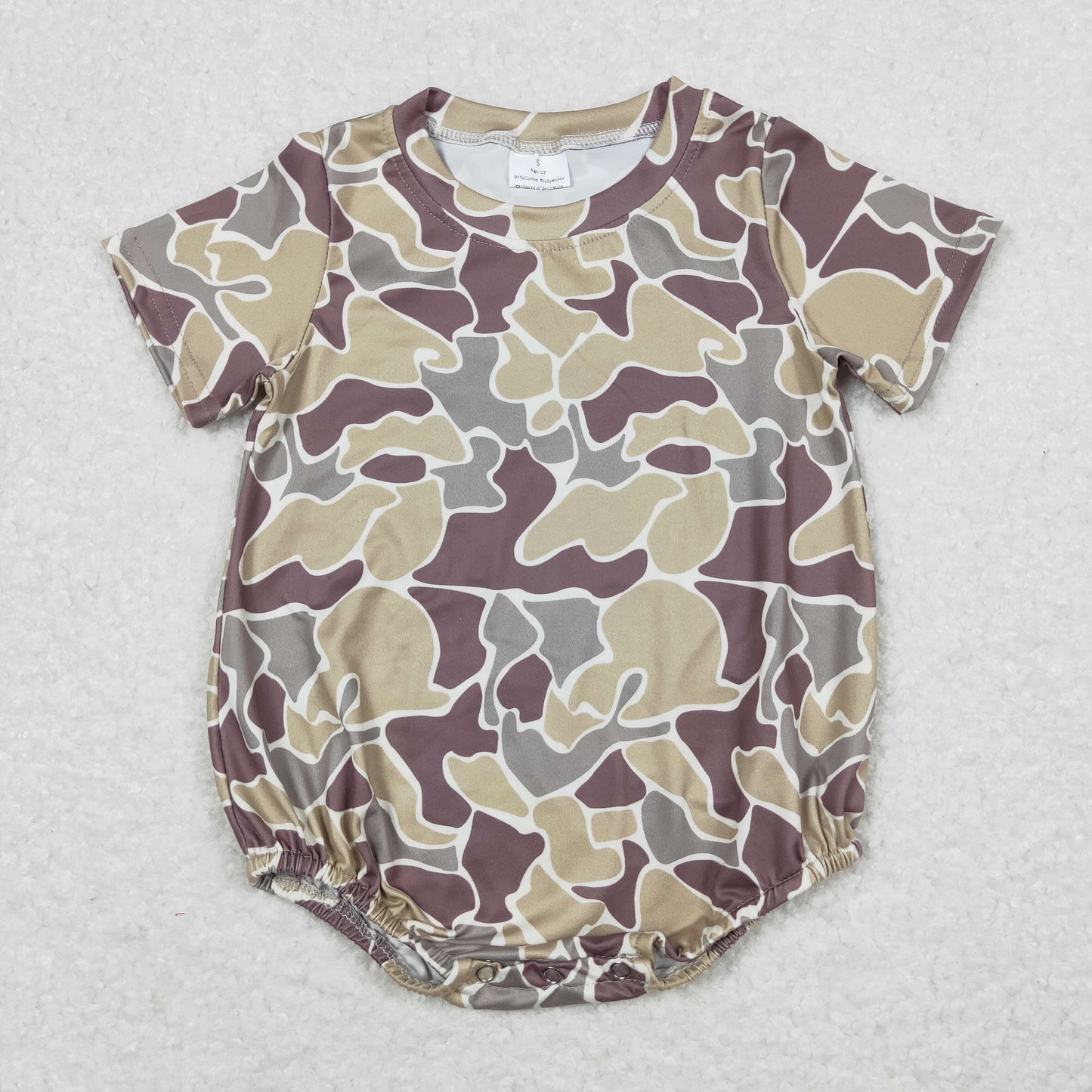 Sibling Baby Boys Girls Khaki Shirts Tops Short Bottom Rompers