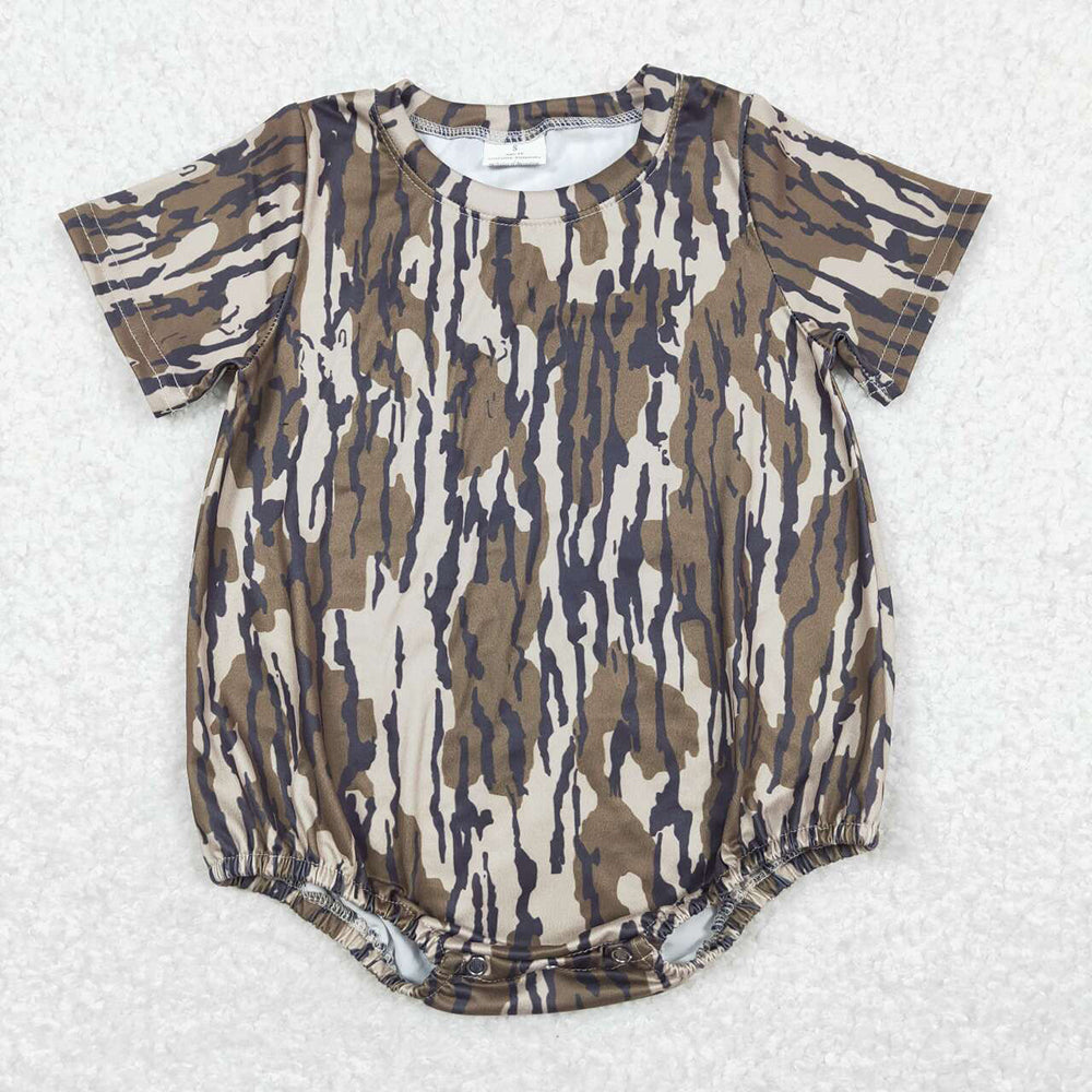 Sibling Baby Boys Short Sleeve Western Camo Tee Shirts Tops Rompers Brother Designs