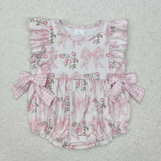 SR2379   baby girl clothes bows girl summer bubble