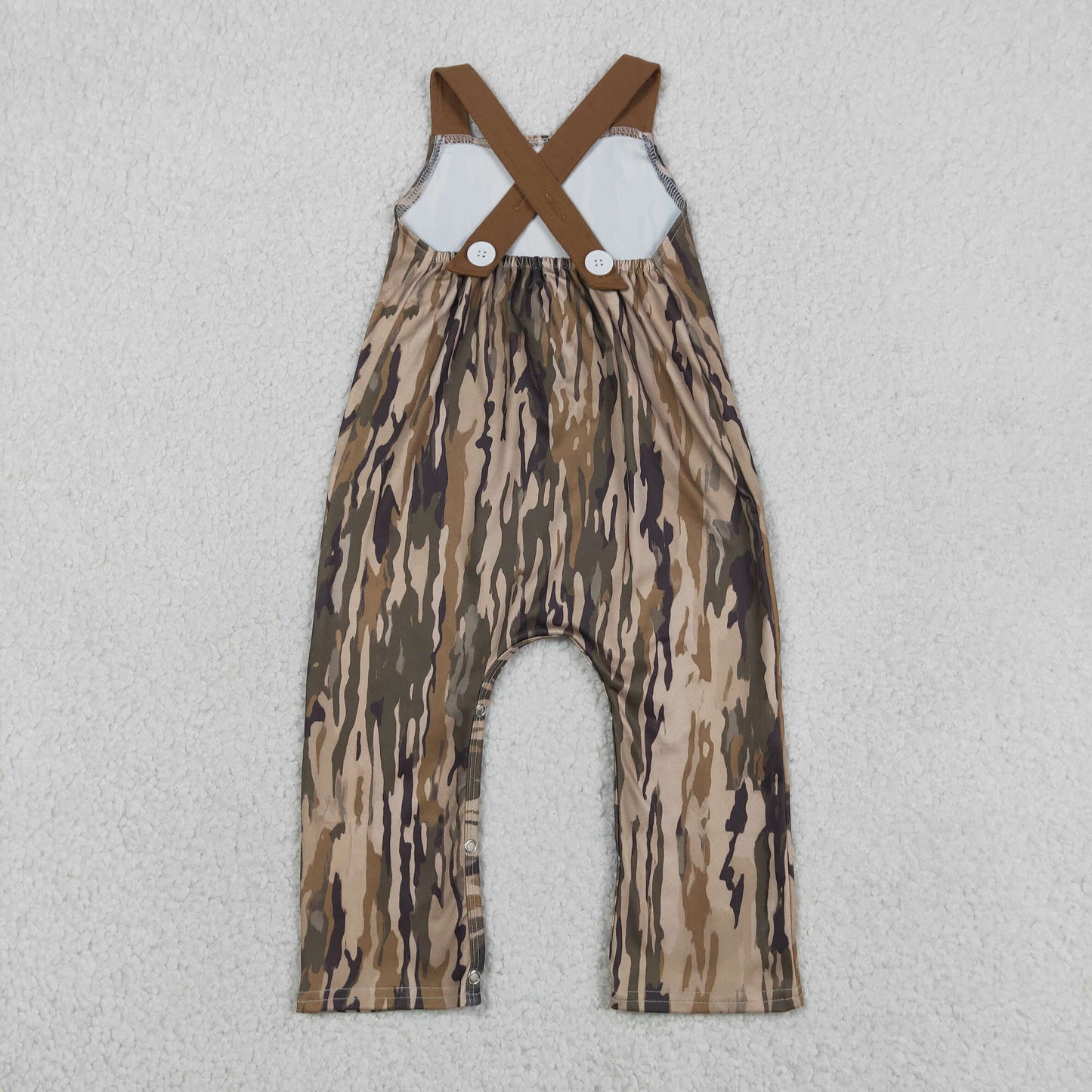 Sibling Baby Kids Embroidery Deer Dog Ducks Top Shorts Hunting Clothes Set Strap Jumpsuit Rompers