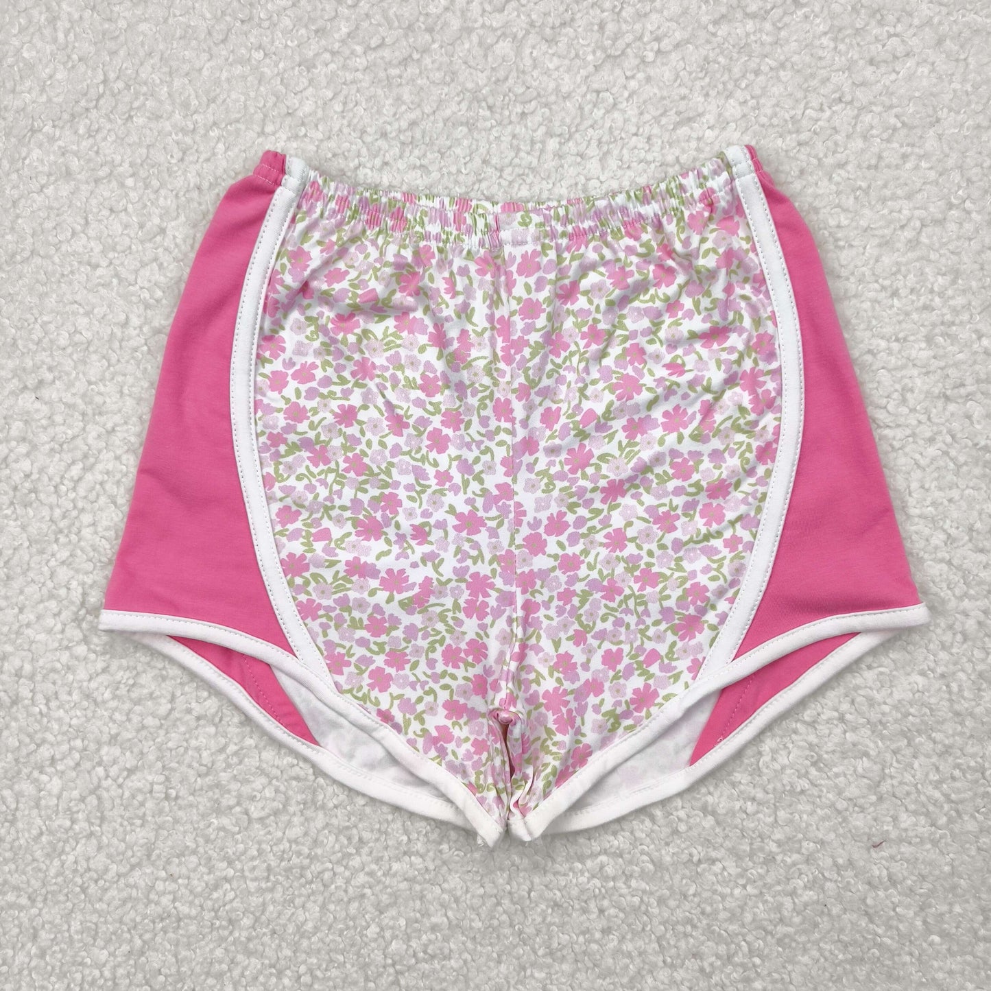 Sibling Baby Girls Floral Camo Summer Shorts Bottoms
