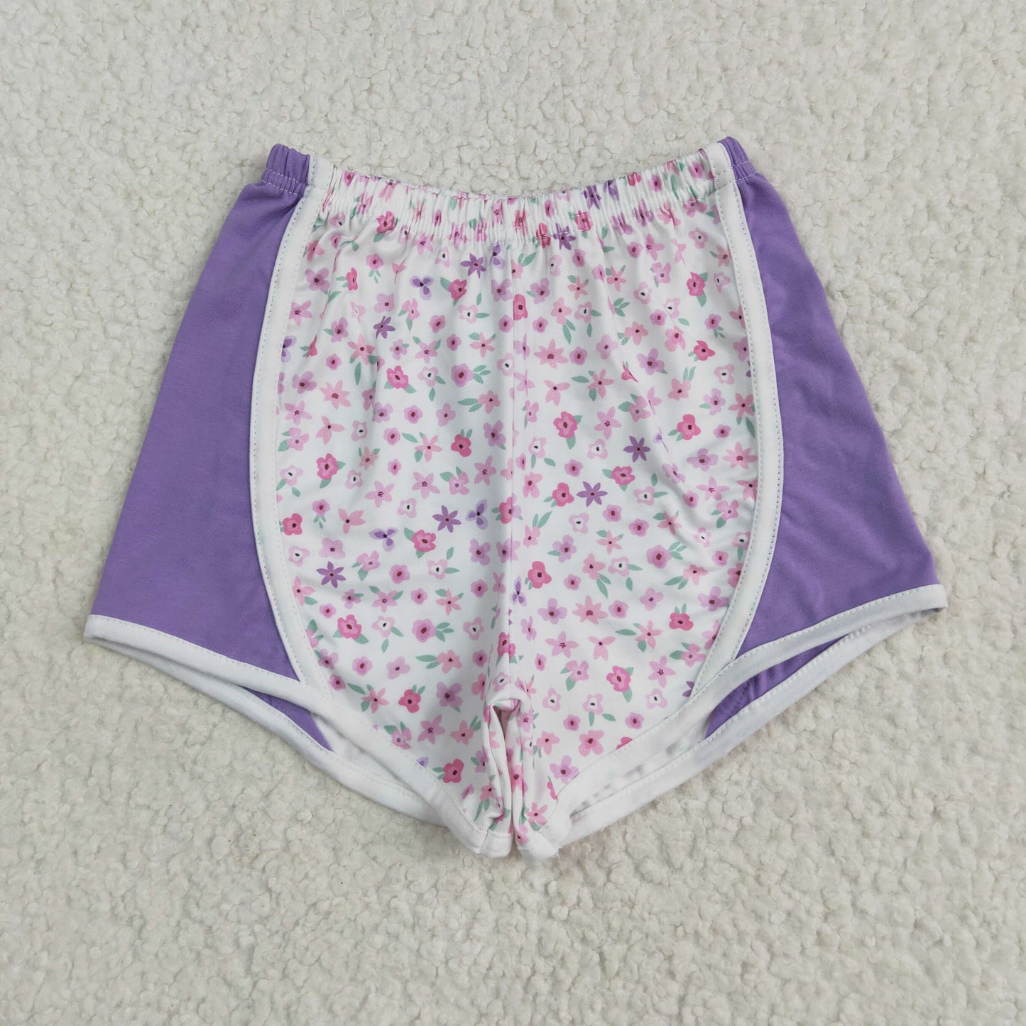 Sibling Baby Girls Floral Camo Summer Shorts Bottoms