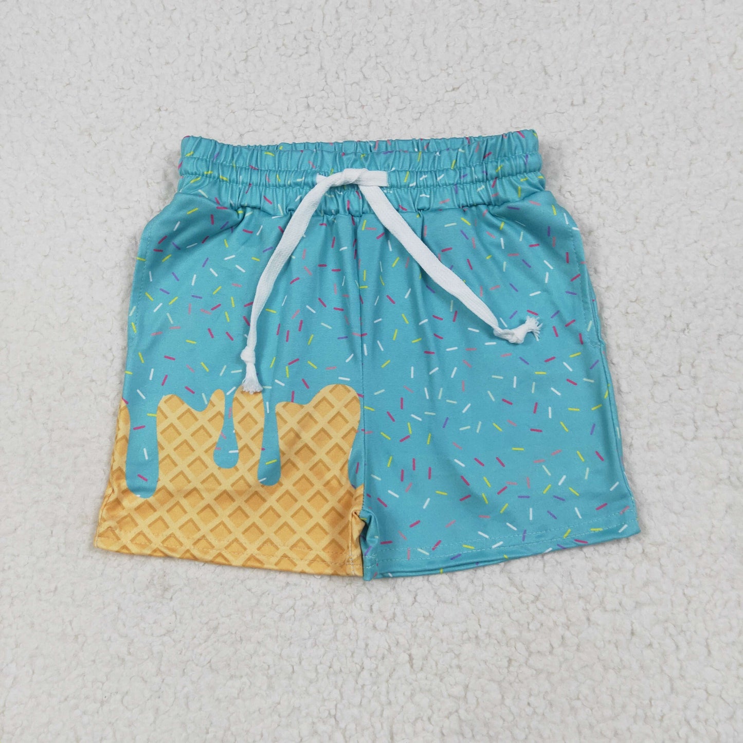 Sibling Baby Boys Drips Sprinkles Team Shorts Bottoms