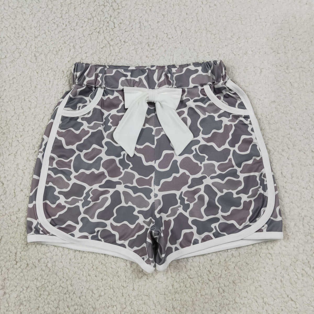 Sibling Baby Girls Southern Hunting Camo Shorts Bottoms