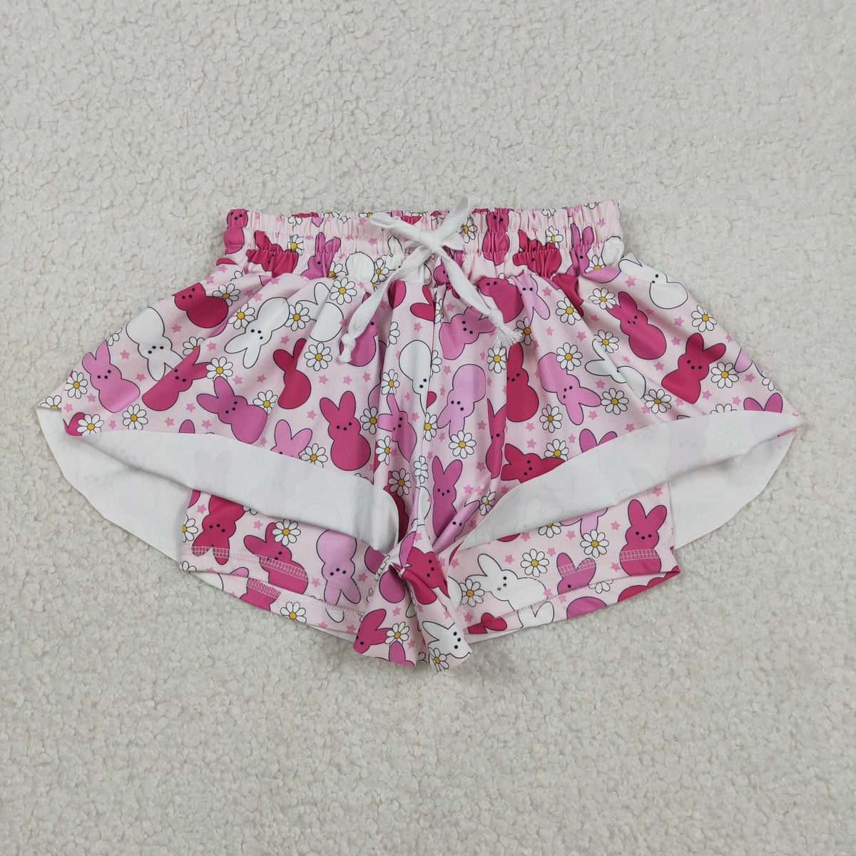 Sibling Baby Girls Camo Leopard Yoga Active Butterfly Shorts Bottoms
