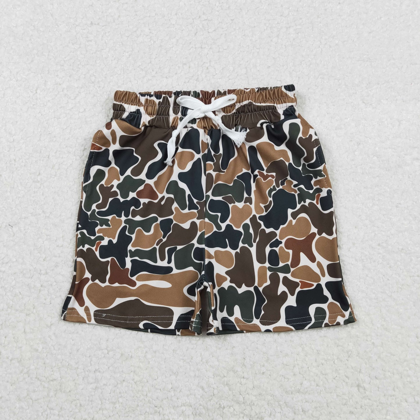 Sibling Baby Boys Southern Camo Pockets Joggers Shorts Bottom