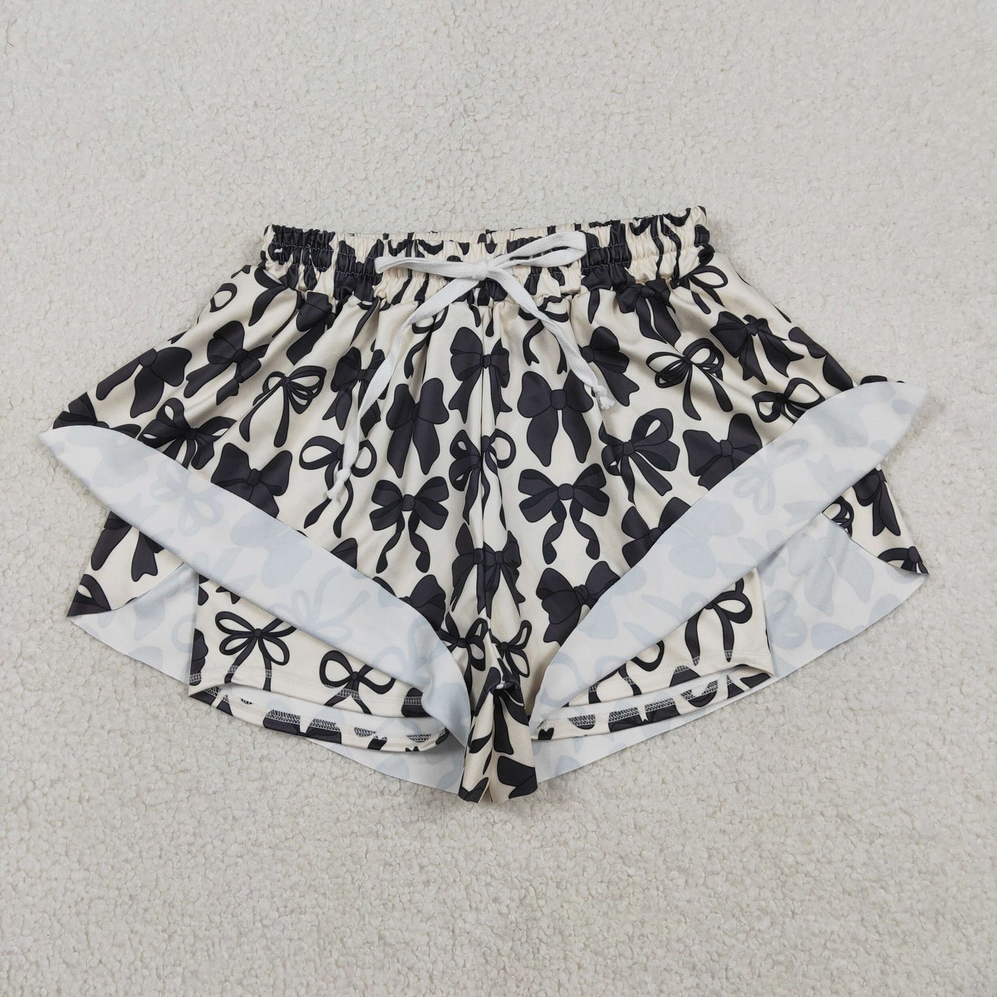 Mama and Me Southern Camo Yoga Active Ruffle Shorts Bottoms