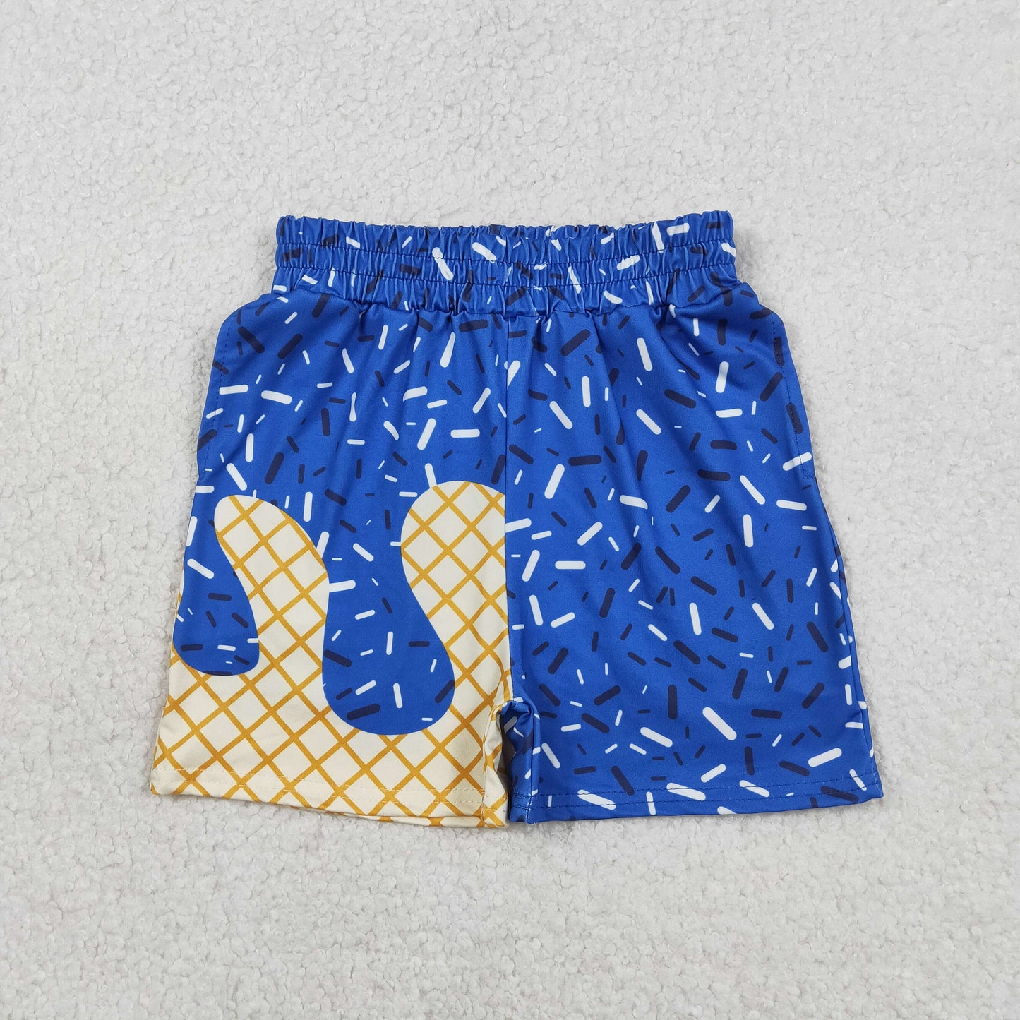 Sibling Baby Boys Drip Sprinkles Team Shorts Bottom