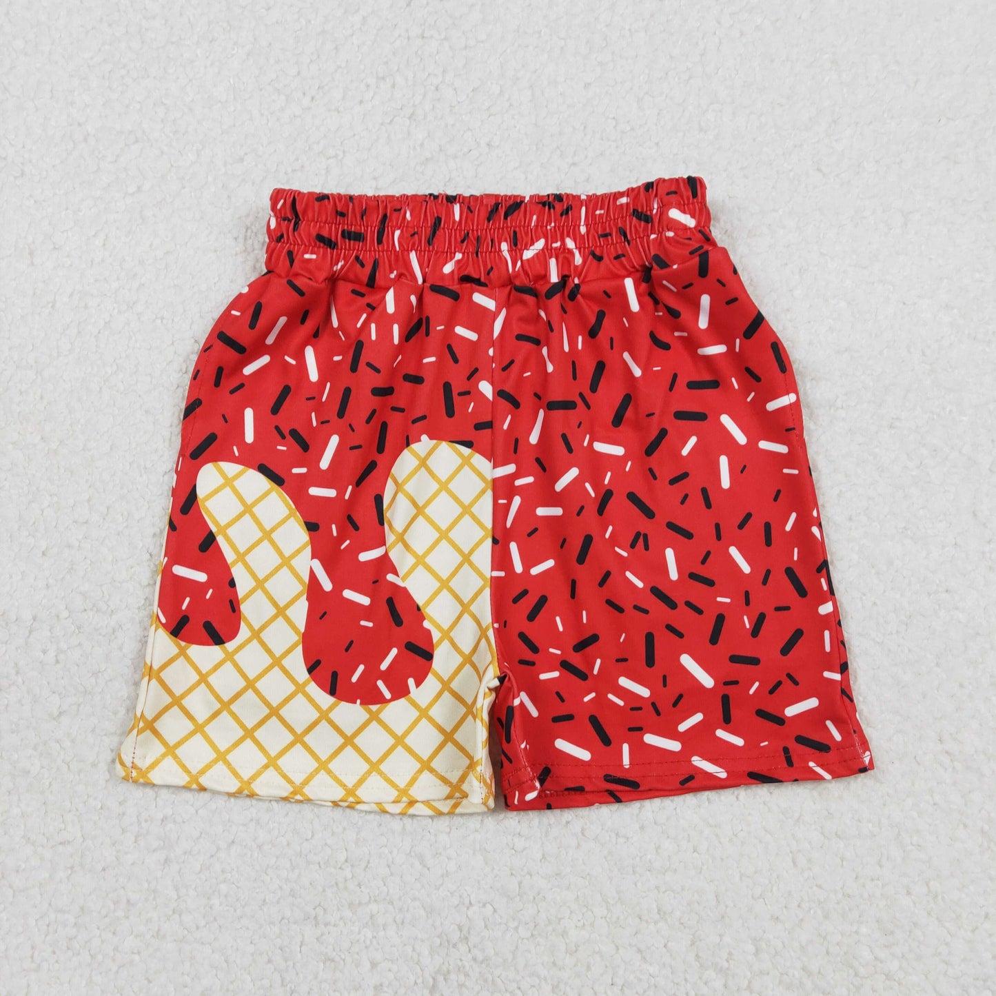 Sibling Baby Boys Drip Sprinkles Team Shorts Bottom